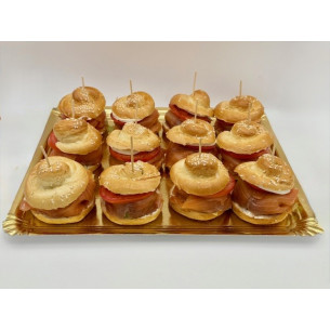 Minis Redondos de Salmón