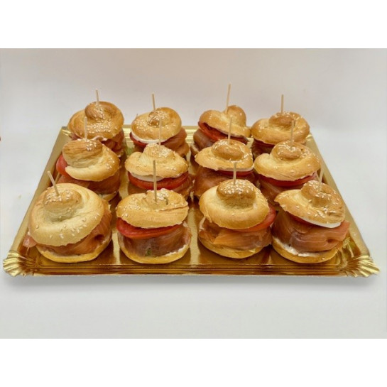 Mini Redondos de Salmón