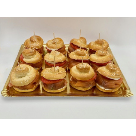 Minis Redondos de Salmón