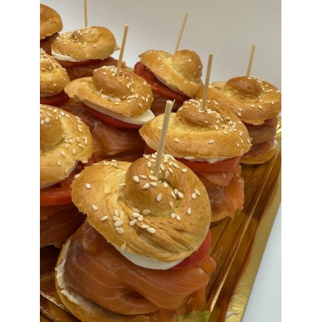 Minis Redondos de Salmón