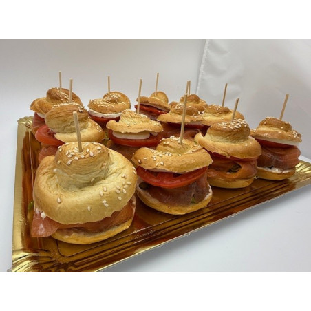 Minis Redondos de Salmón